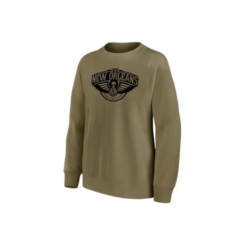 NBA Fanatics New Orleans Pelicans Sweatshirt Women's Green