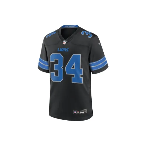 Nike Alex Anzalone Detroit Lions Men's Nike Nfl Game Football Jersey