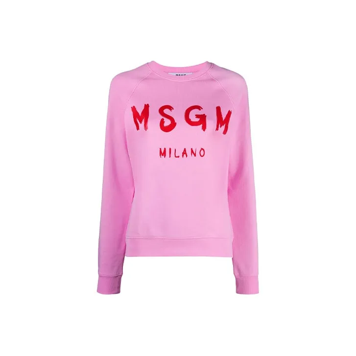 MSGM Sweatshirts Women's Pink-0