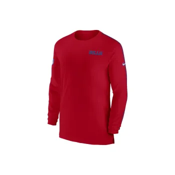 Nike Buffalo Bills Sideline Coach Men's Nike Dri FIT Nfl Long Sleeve Top