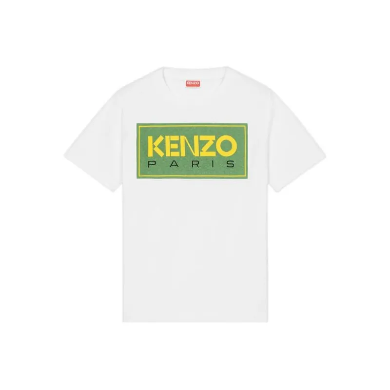 KENZO Logo Printed Crewneck T Shirt-0