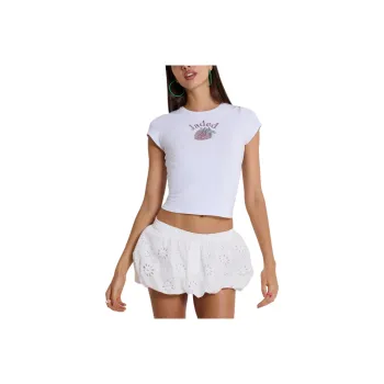 Jaded London T-Shirt Women's WHITE/White