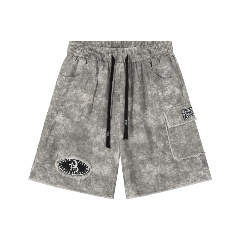 PILOTDRAGON SS25 Casual Shorts Unisex Gray-0