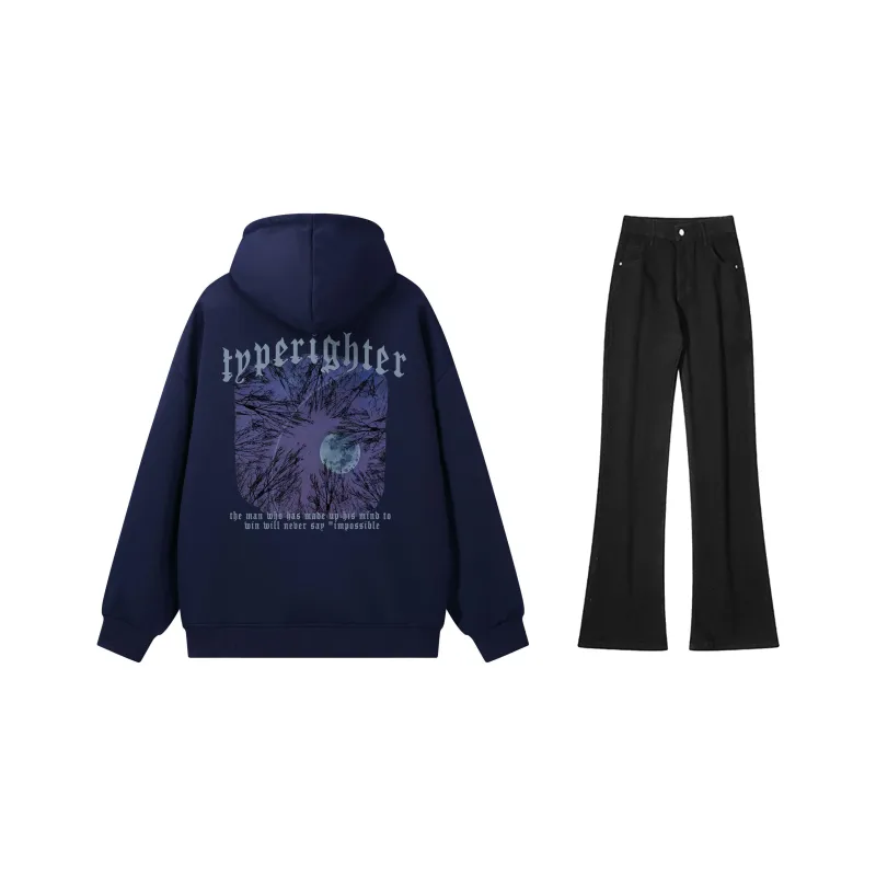 TYPERIGHTER Sweatshirt Set Unisex-5