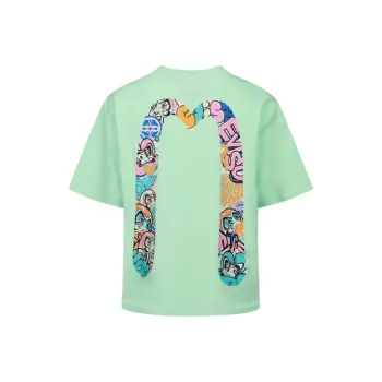 EVISU Drop Shoulder Sleeve T Shirt Women's