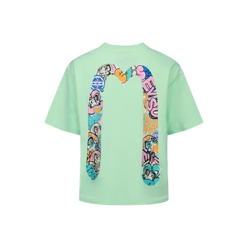 EVISU Drop Shoulder Sleeve T Shirt Women's