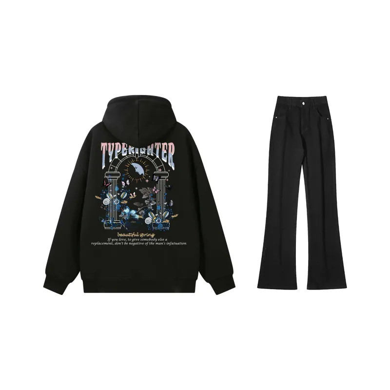 TYPERIGHTER Sweatshirt Set Unisex-0