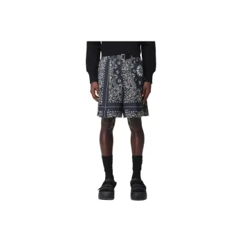 Sacai Bandana Printed Belted Shorts