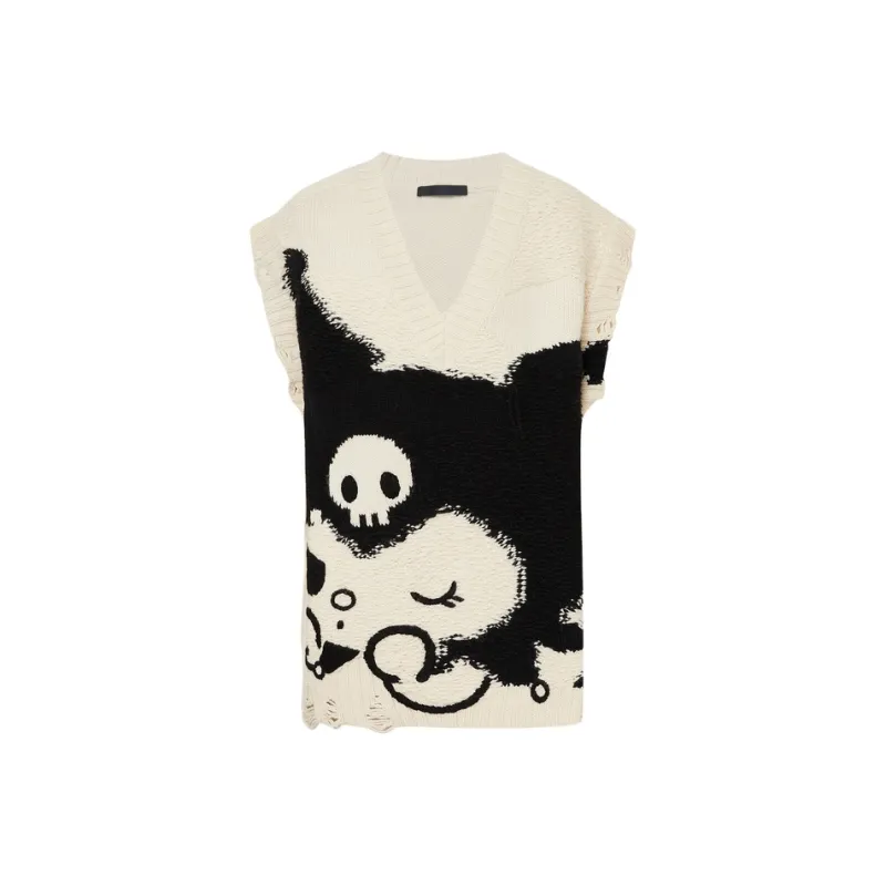 MOCO x KUROMI Sweater Women's Ecru-0