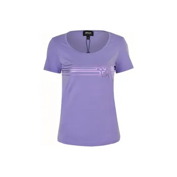 ARMANI JEANS T Shirts Women's Light Purple