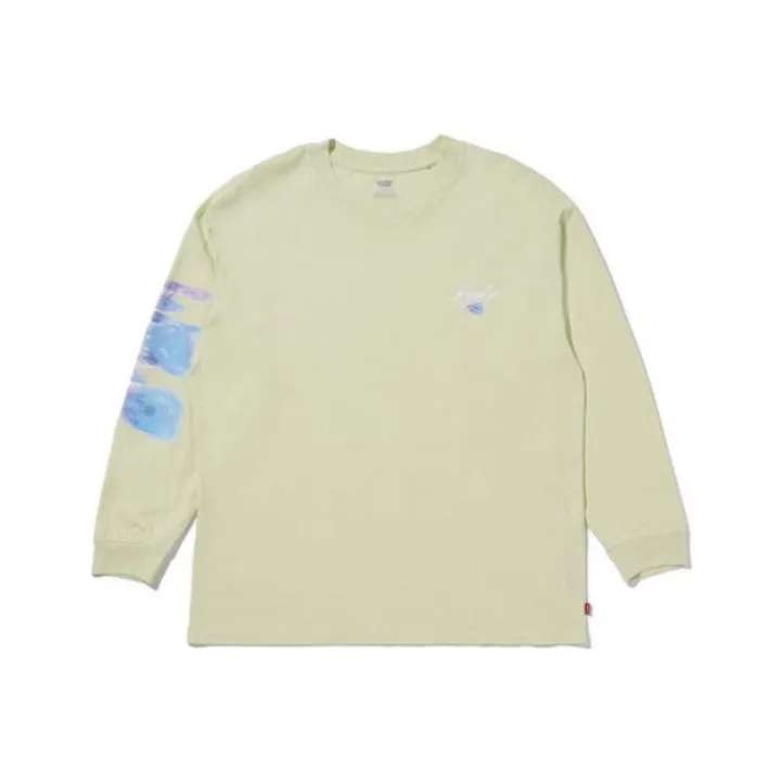 Levis Long-Sleeved T-Shirt Women's Light Green-0