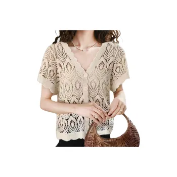 Wbwq Knitwear Women's Apricot Recommended For Under 120 Lbs