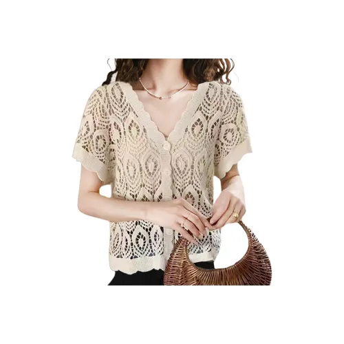 Wbwq Knitwear Women's Apricot Recommended For Under 120 Lbs