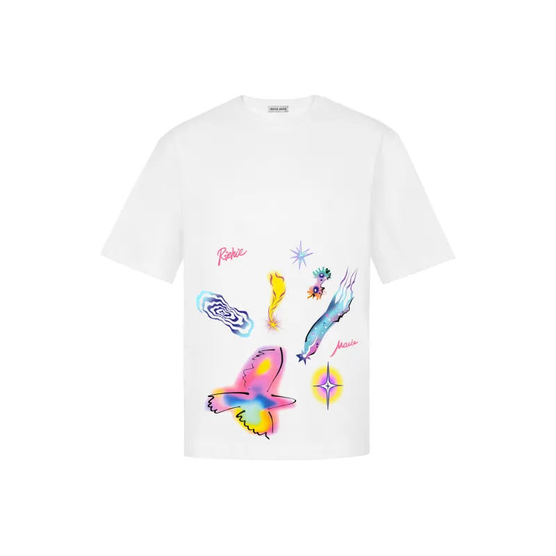 Richie Macie T Shirt Women's White-0