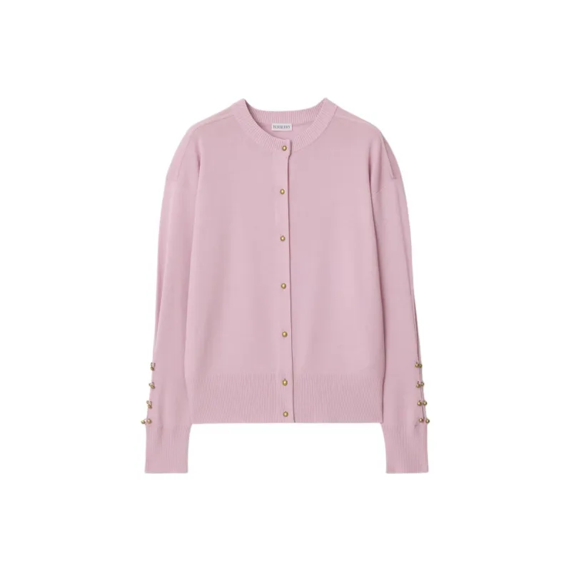 Burberry SS25 Sweater Women's Sunrise Color-0