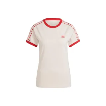 adidas originals Valentines Crew Neck Striped Heart Tee