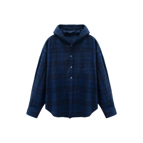 S123 Shirts Men Dusty Blue