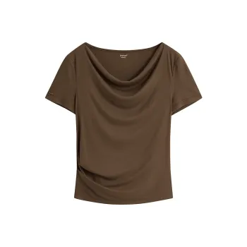 Inman T Shirt Women's Bean Coffee Color