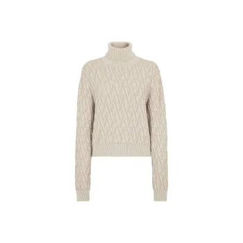FENDI Ff Motif Turtleneck Knit Jumper