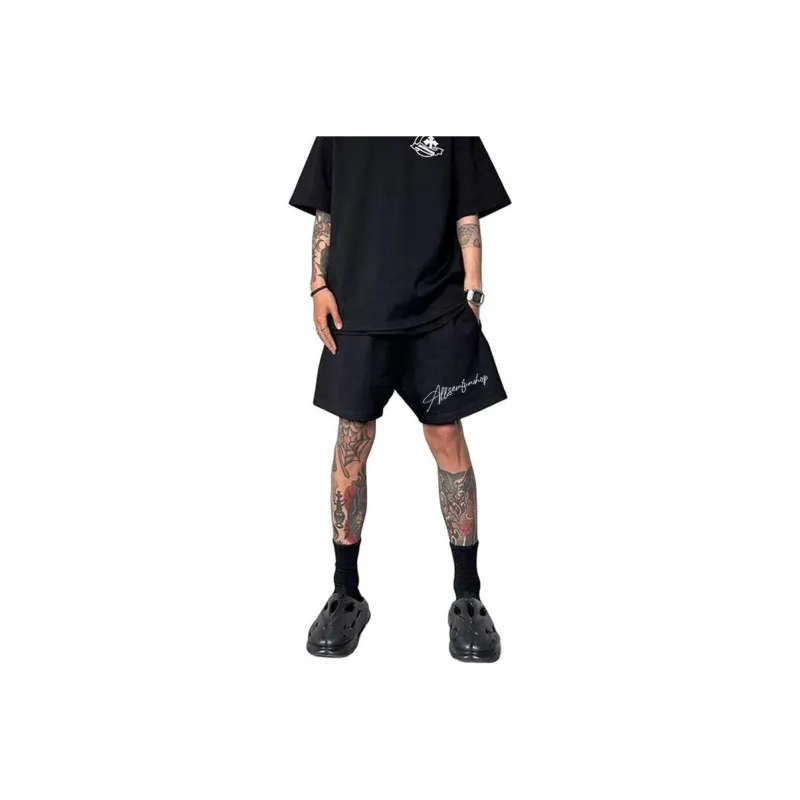 7 SEVFUN Shorts Unisex White Heather Gray-6