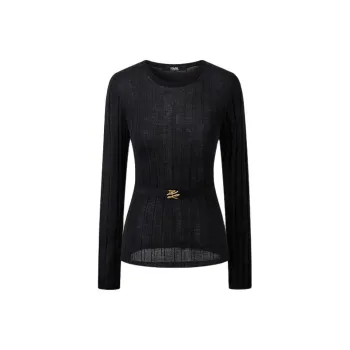KARL LAGERFELD SS24 Sweater Women's Black