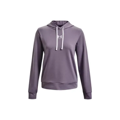 Under Armour Rival Sweatshirts Women's Purple