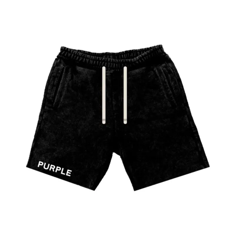 PURPLE-BRAND French Terry Shorts-0
