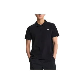 New Balance Polo Shirt Men's Black