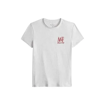Abercrombie＆Fitch T Shirt Women's Gray