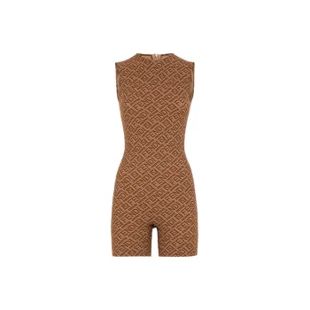 FENDI X Skims Collaboration Bodysuits Women's Brown