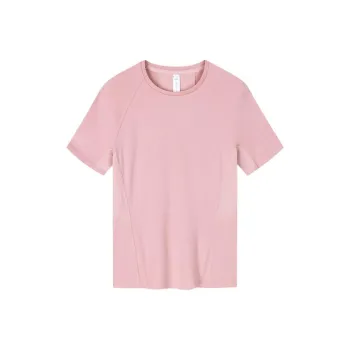 Anta Outdoor Collection Raglan Sleeve T Shirt Women's Gentle Pink