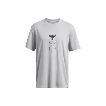 Under Armour Project Drop Shoulder Sleeve T Shirt Women's Modern Gray