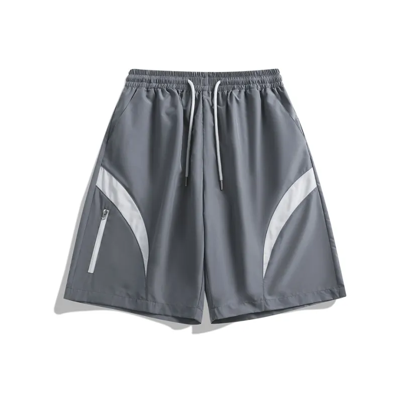 EMINU Casual Shorts Unisex Sapphire Blue-2
