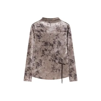 IHIMI Base Layer Women's Flower Coffee
