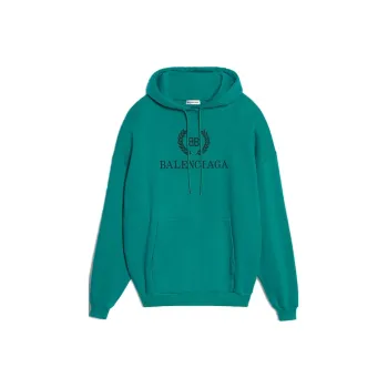 Balenciaga Sweatshirt Women's Lake Green