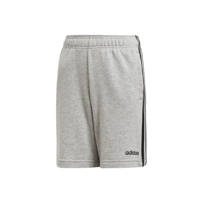 Adidas ESSENTIALS 3S Junior Casual Shorts Unisex Gray-0