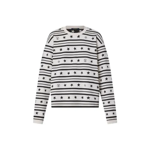 LOUIS VUITTON Summer Stardust SS22 Sweatshirt Women's White
