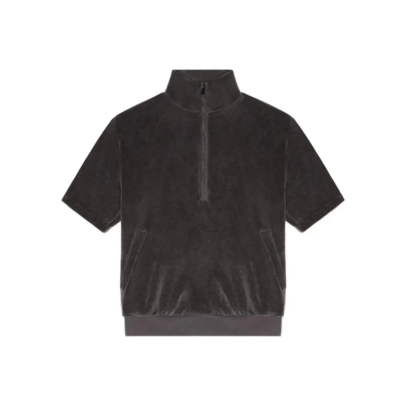 Fear Of God Essentials Women's Velour Mockneck Iron-0