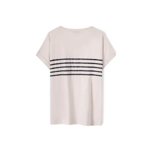 Tommy Hilfiger T Shirts Women's Light Khaki 03M