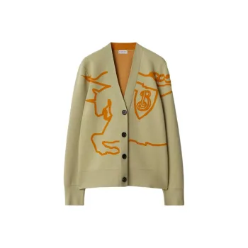 Burberry Ekd V Neck Buttoned Cardigan