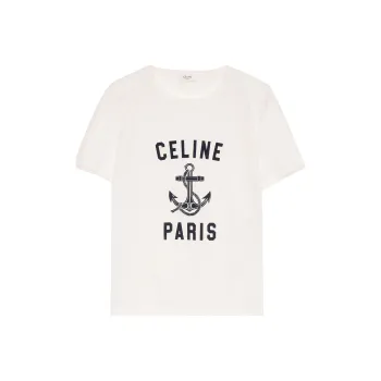 CELINE T Shirts Women's White