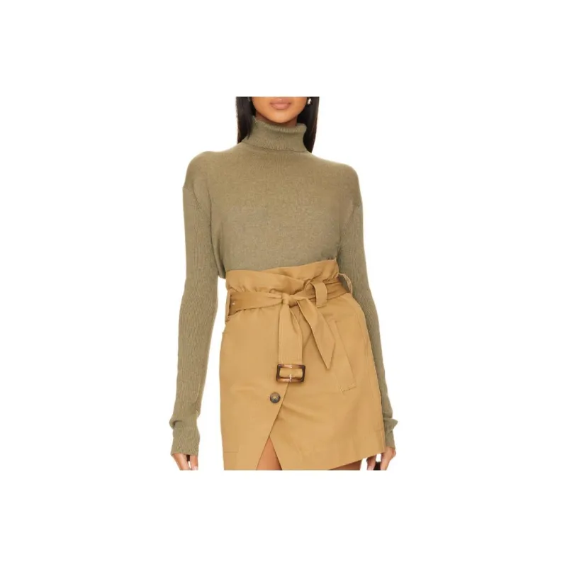 VELVET GLOVE Sweater Women's Olive-0