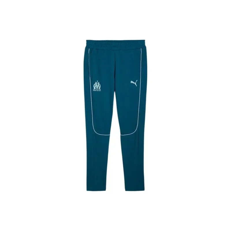 PUMA Culture Maker Crew Olympique De Marseille Casuals Casual Pants Men's Blue-0