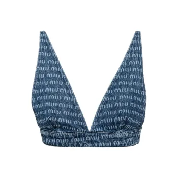 MIU MIU SS22 Camisole Women's Blue
