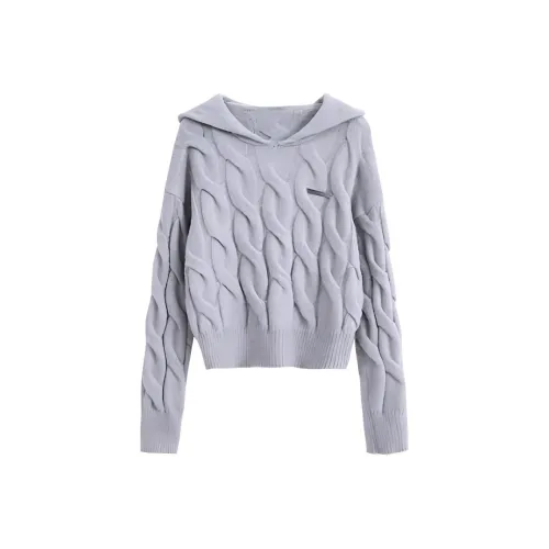 Metamorphosis Knitwear Women's Light Gray