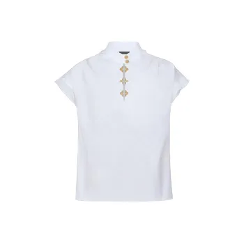 LOUIS VUITTON Frill Blouse