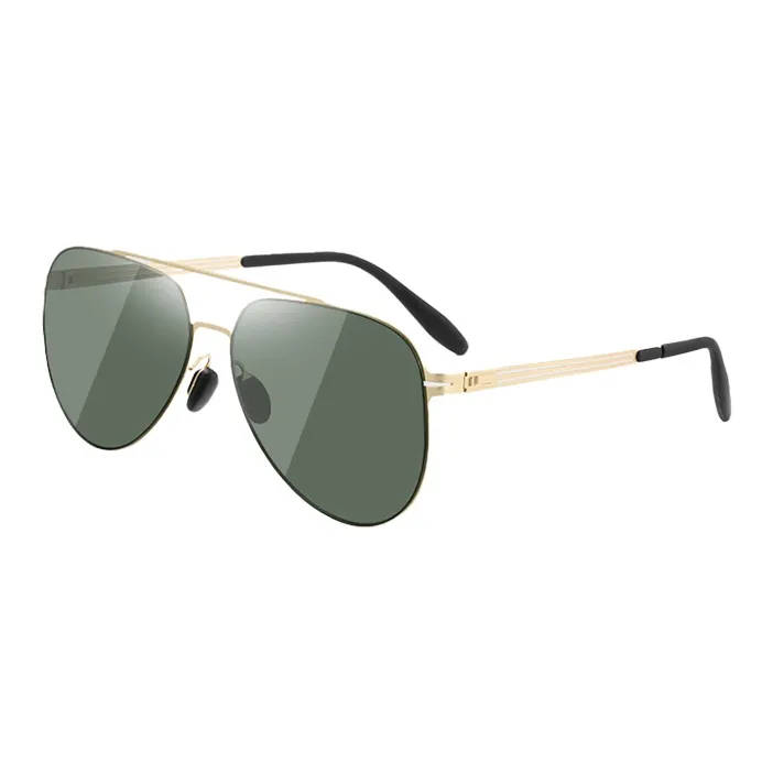 BERTHA Alloy Aviator Sunglasses Unisex Black, Gold, Gunmetal, Silver-3