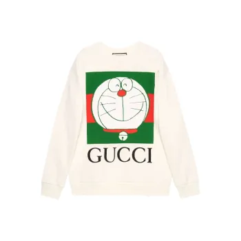 GUCCI Sweatshirt Women's Ivory White