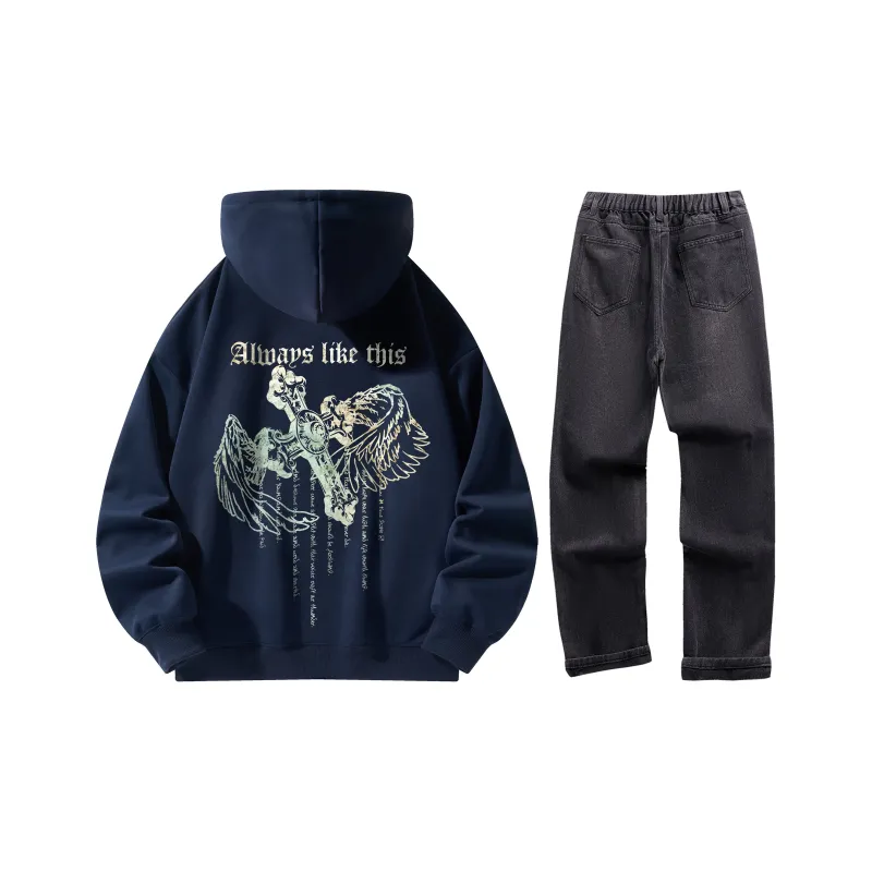 LEVEL Sweatshirt Sets Unisex-7