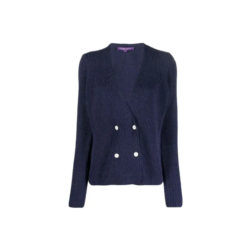 Ralph Lauren Collection Double Breasted V neck Cardigan-0